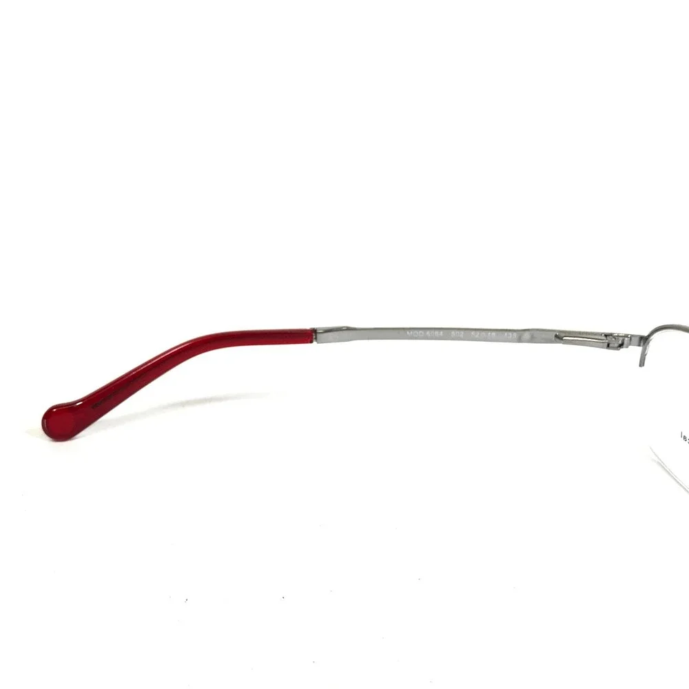 Arnette Eyeglasses Frames MOD.6084 502 Silver Half Rim Square 52-18-135
